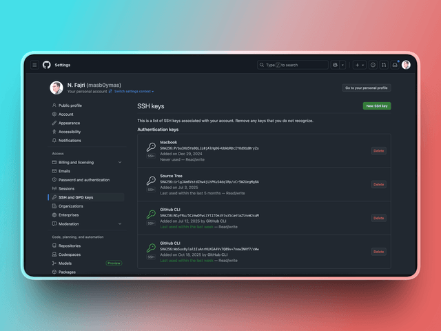 Bagaimana cara setup Git dan GitHub pada local device