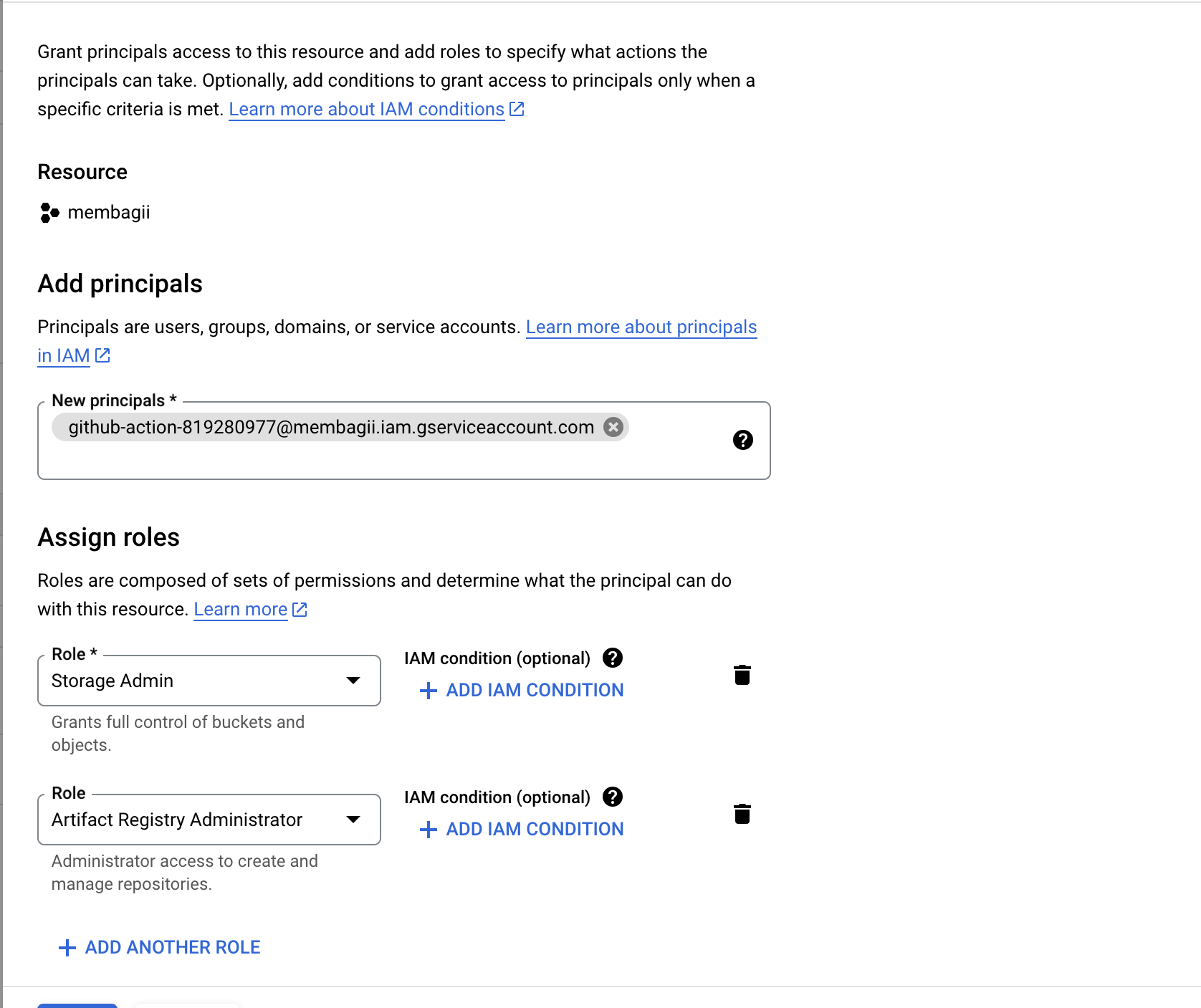 Grant Access IAM