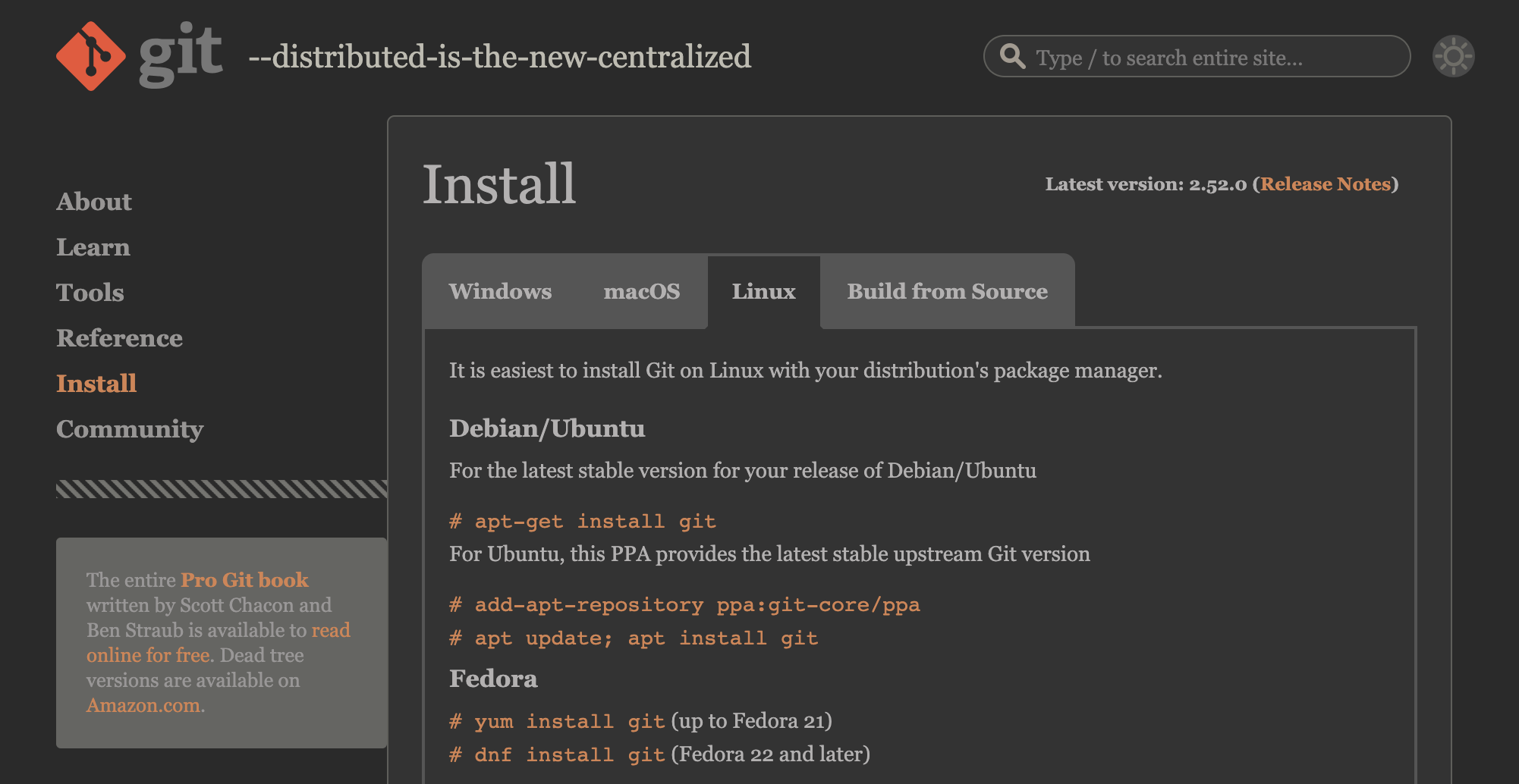 Install Git